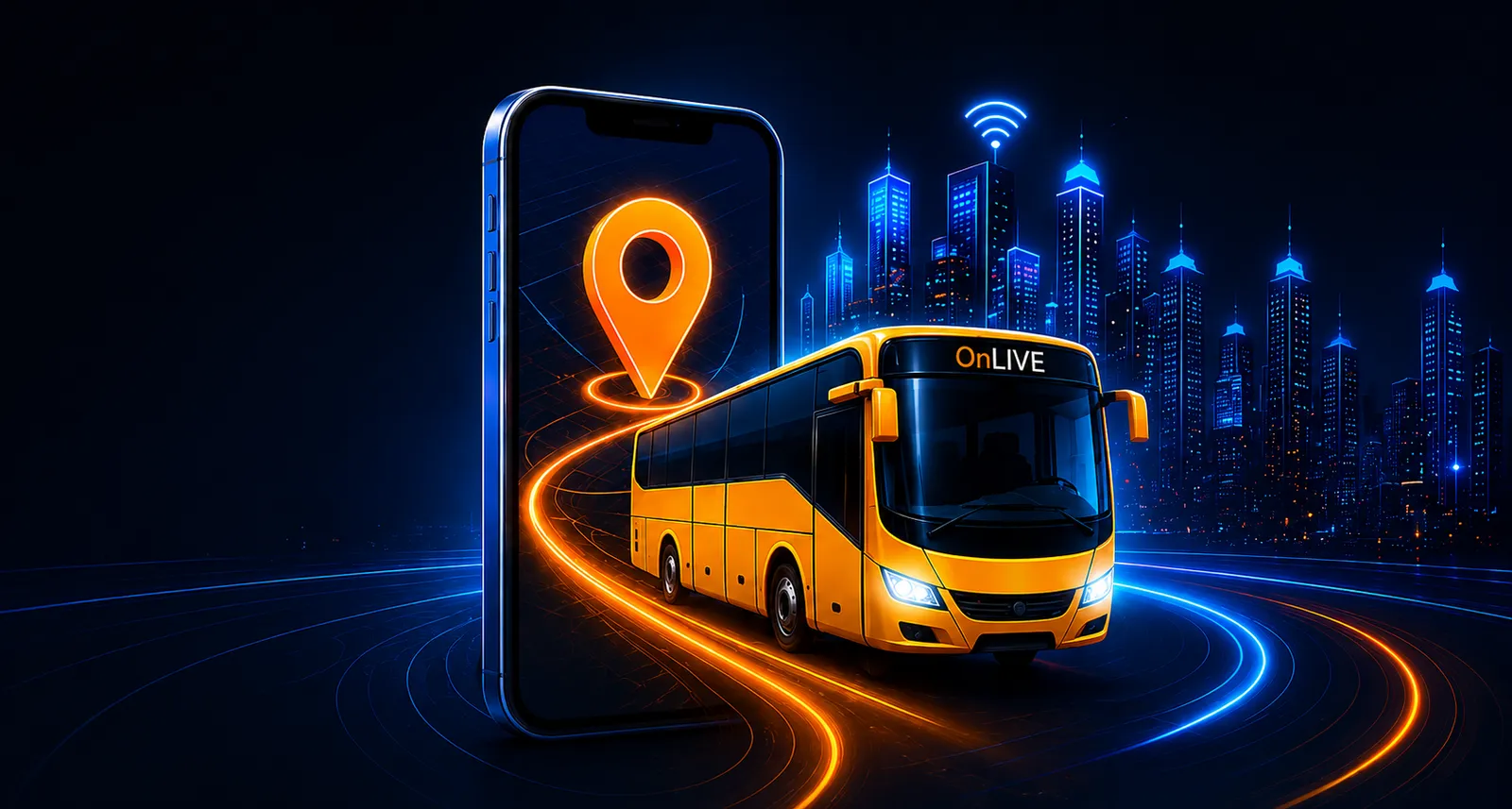 OnLIVE — smart bus tracking